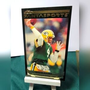 Brett Favre 🏈1993 Topps Fantasports #11 Packers NM Rare Card